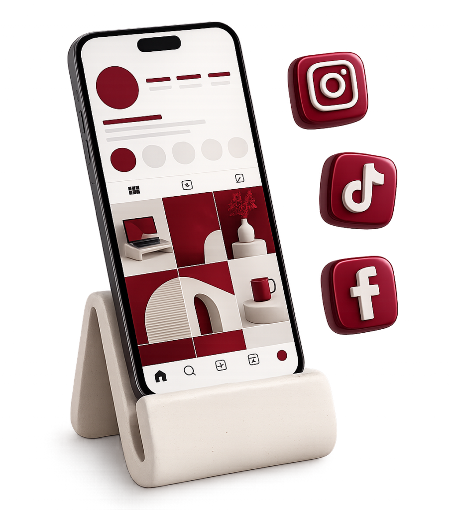 Redes sociales por suscripción mensual