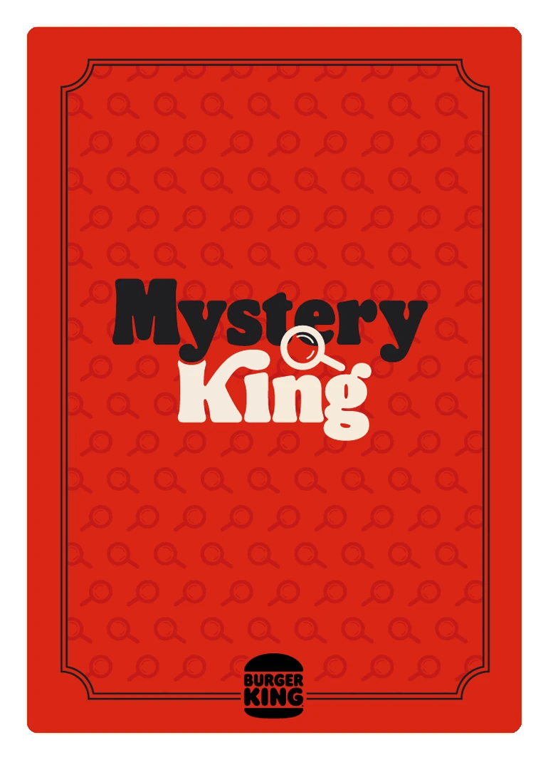 Reverso de las cartas de Mystery King