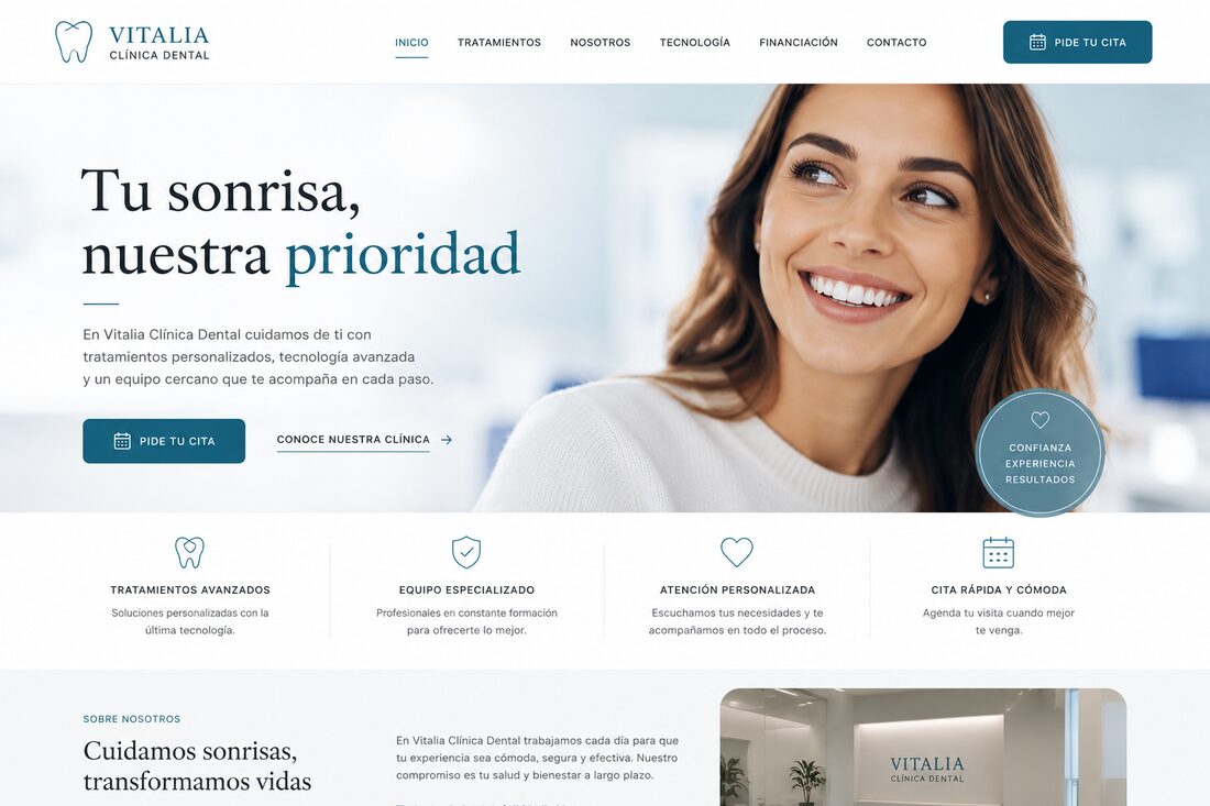 Después - Clínica dental