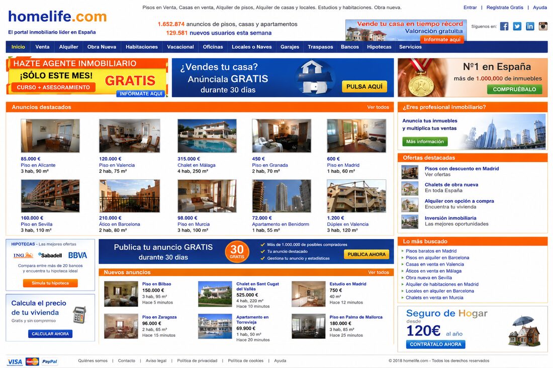 Antes - Inmobiliaria