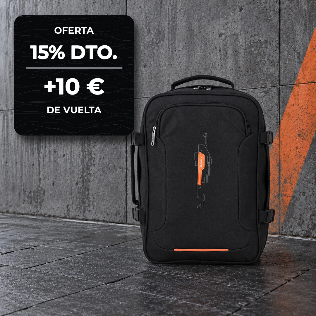 Oferta mochila de cabina 15% dto Luisipo